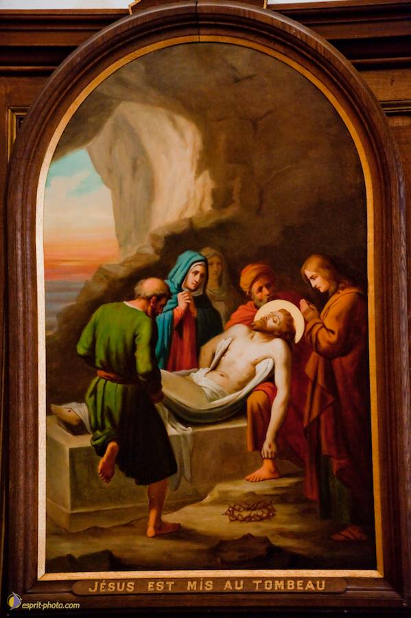 Nom de l'image : D30096336a_(c)Norbert-JUNG — Description :  Chemin de croix à l'église de la Ferté Vidame (28300)